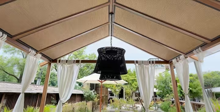 智能蜂巢天棚帘3