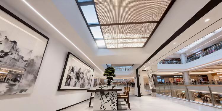 智能蜂巢天棚帘2